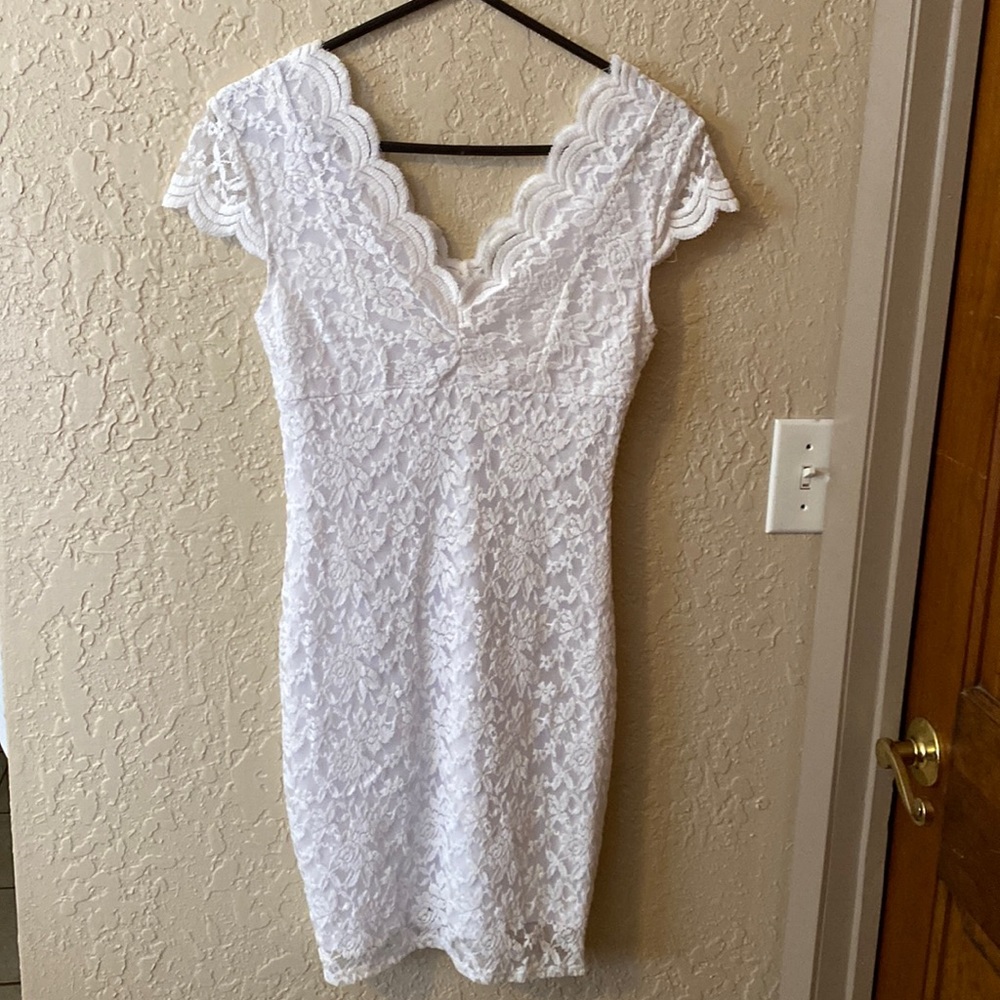 White Ambiance Dress